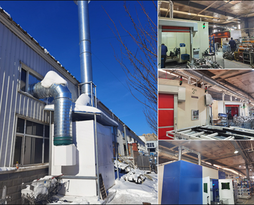 長(cháng)春激光切割除塵案例